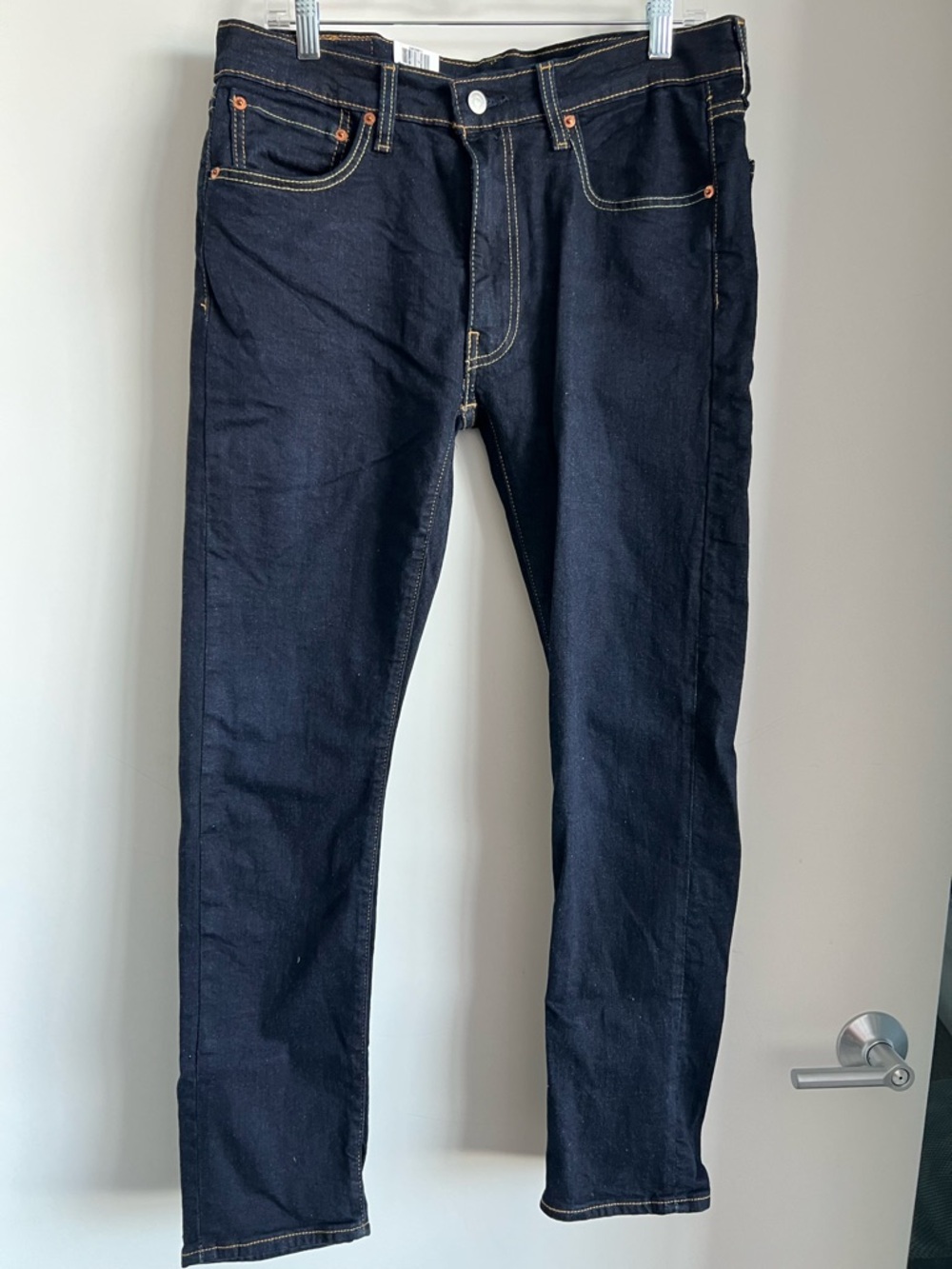 Levi's Slim Straight Dark Indigo Jeans
